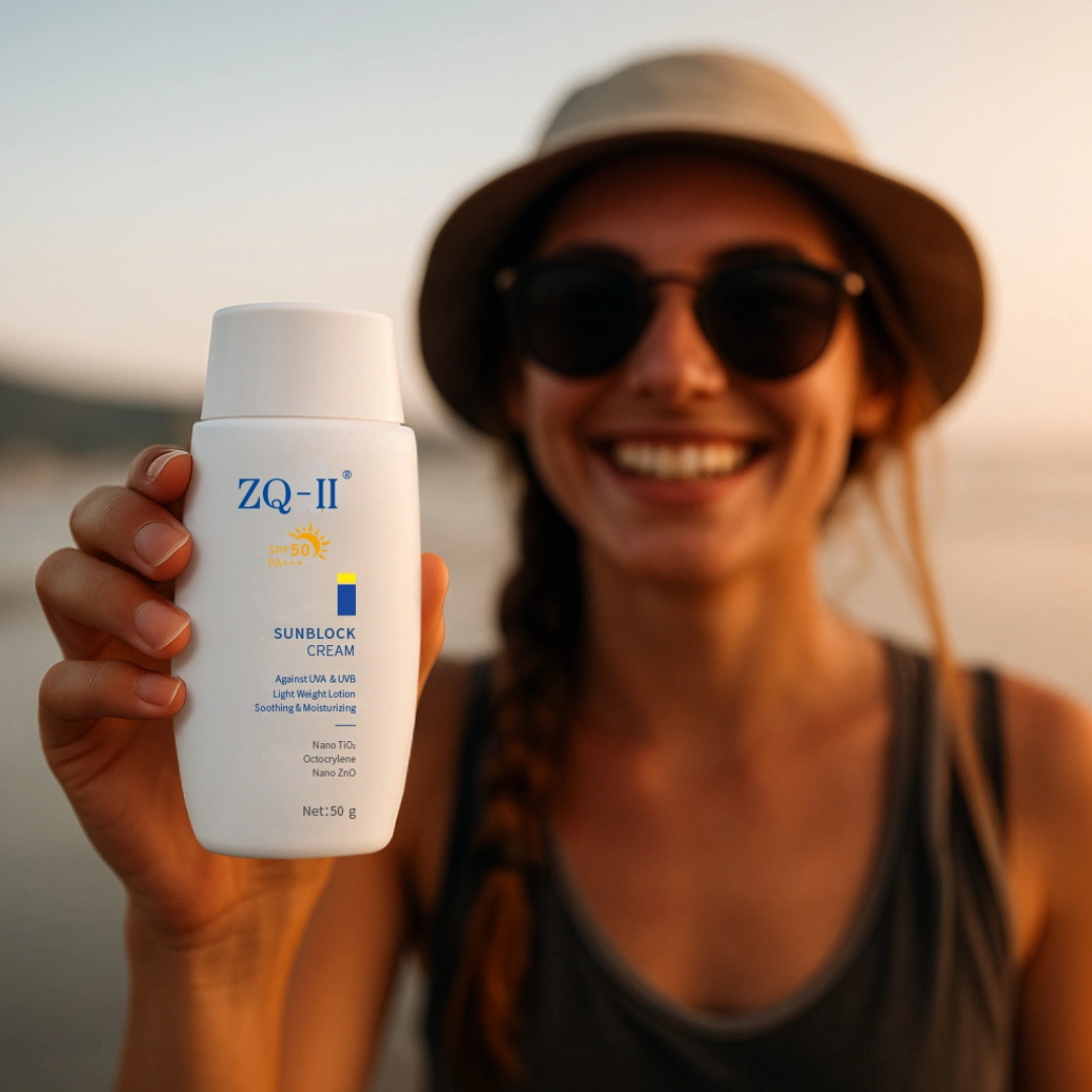 ZQ-II sunblock krem: Din daglige hudpleie essensielt-ikke bare for sommeren!