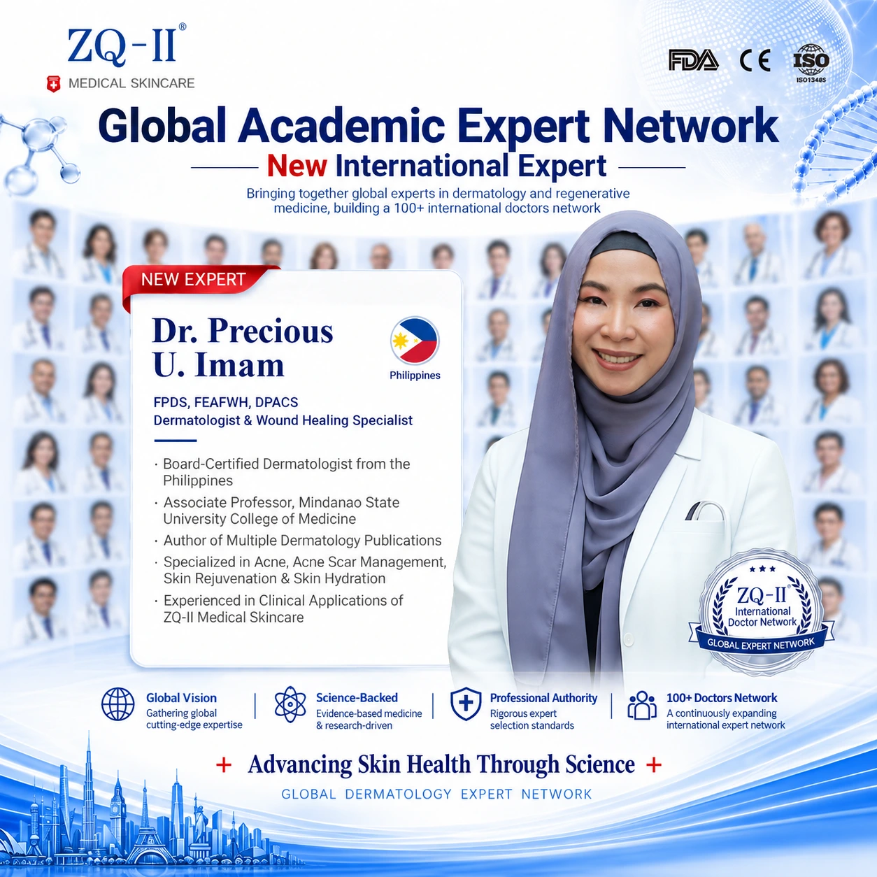 ZQ-II ønsker offisielt Dr. Precious U. Imam velkommen til ZQ-II Global Academic Expert Network
